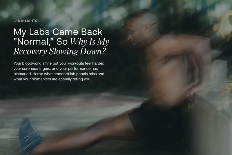 My Labs Came Back "Normal," So Why Is My Recovery Slowing Down?