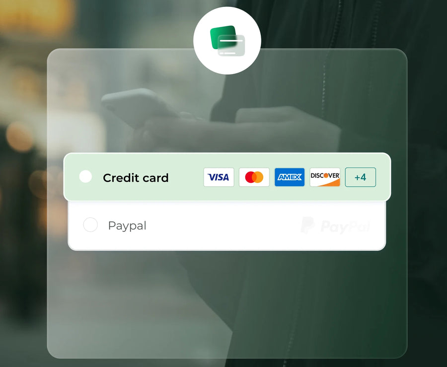 Make your purchase